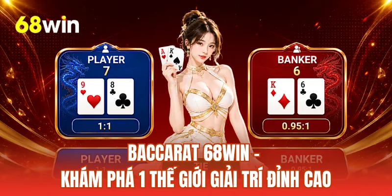 Baccarat 68WIN - Khám Phá 1 Thế Giới Giải Trí Đỉnh Cao