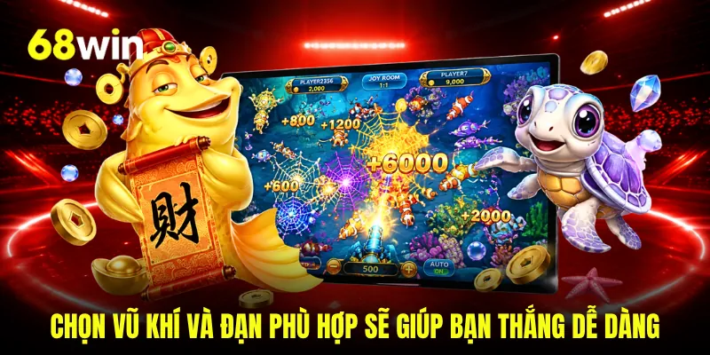 Chọn vũ khí và đạn phù hợp sẽ giúp bạn thắng dễ dàng
