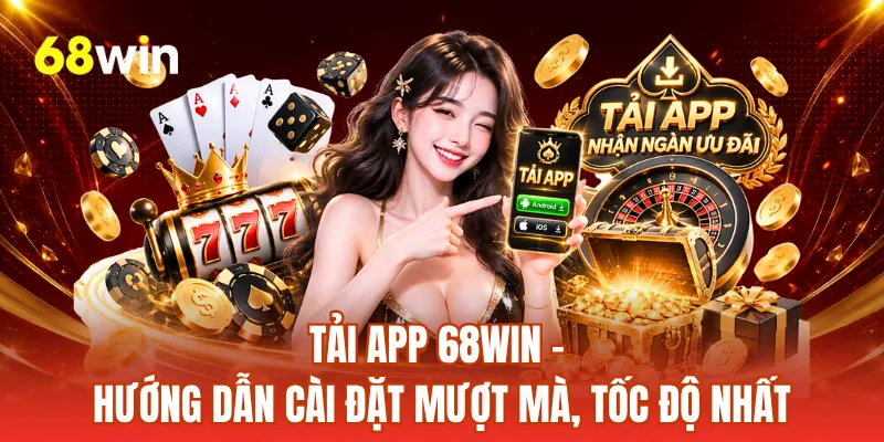 Tải App 68WIN - Hướng Dẫn Cài Đặt Mượt Mà, Tốc Độ Nhất