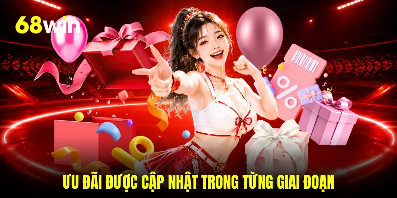 Ưu đãi được cập nhật trong từng giai đoạn